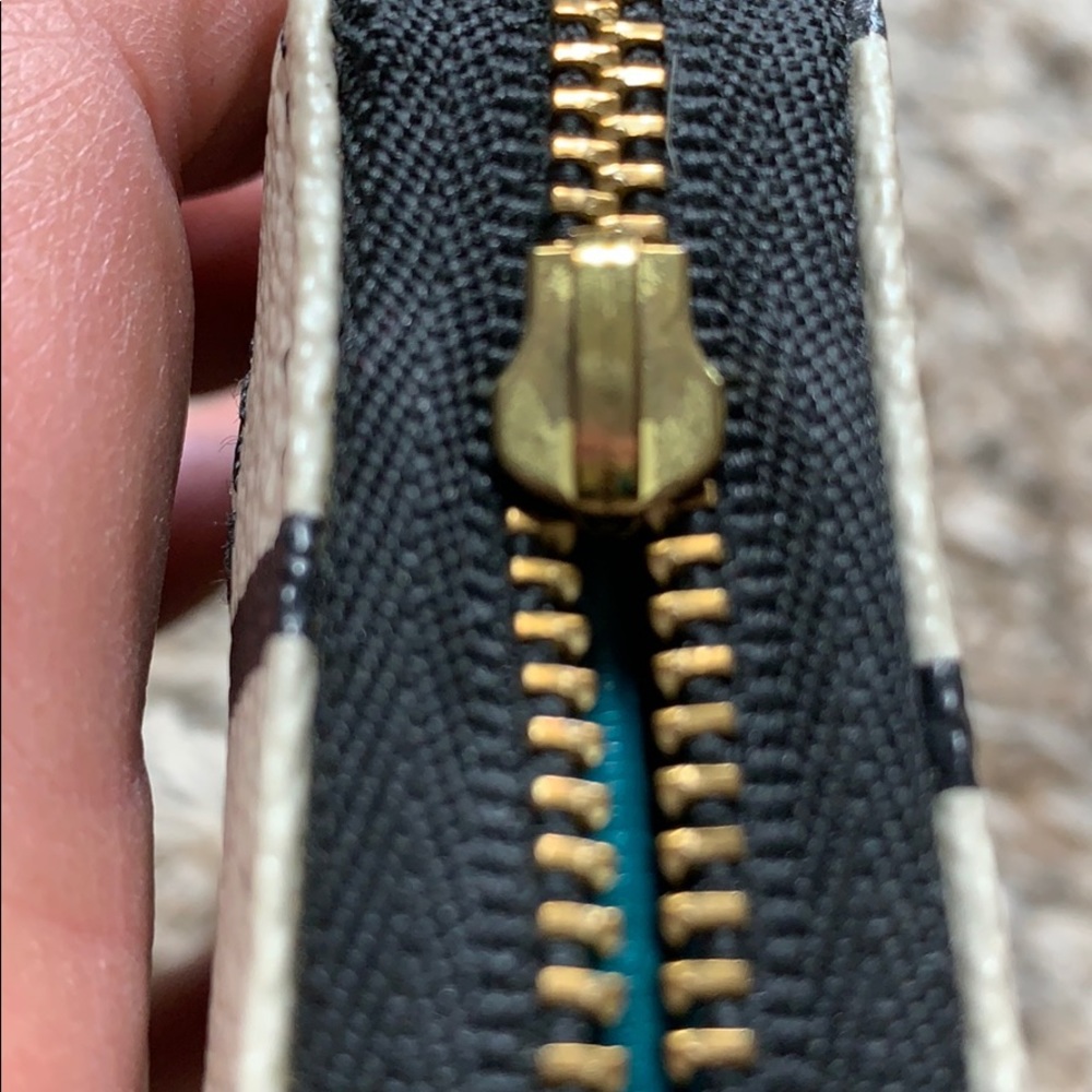 Fossil Windowpane Print Wallet - image 4